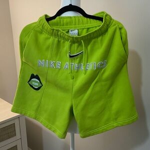 Nike Athletics Neon Green Shorts XS